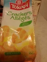 Crackers allégés crème oignon