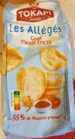 Snacks goût tomate épicée