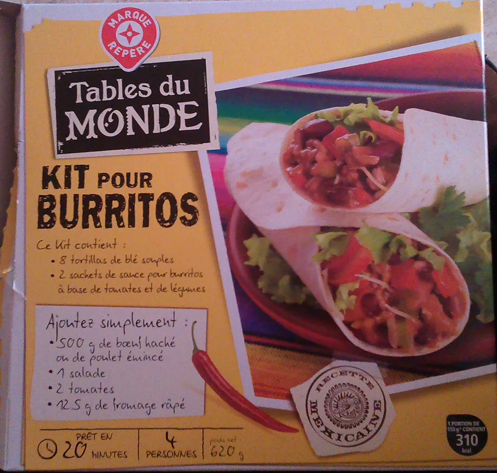 Kit pour Burritos