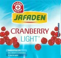 Boisson cranberry light