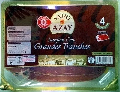 Jambon sec grandes tranches