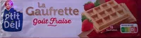 Gaufrettes P'tit Deli Fraise x18