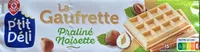 La Gaufrette Praliné noisette