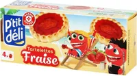 Tartelettes à la fraise x 8
