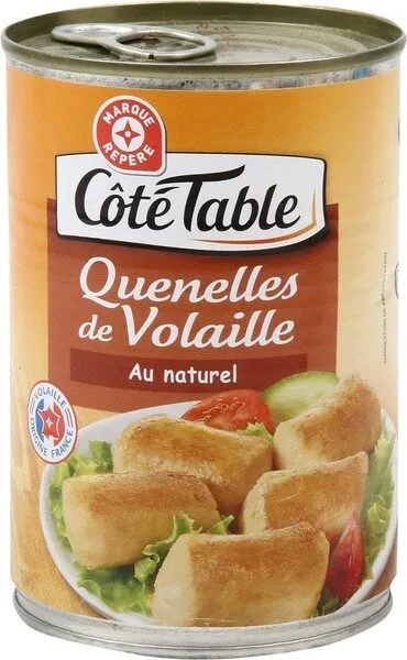 Quenelles de volaille au naturel