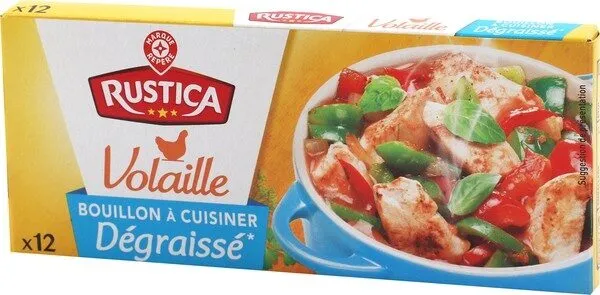 Bouillon de volaille dégraissé 12 x 10 g