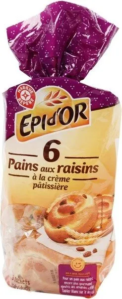 Pains aux raisins x 6