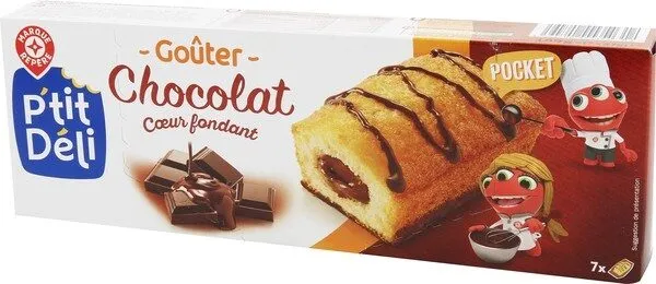 Gâteaux fourrés au chocolat x 7
