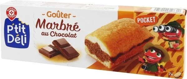 Mini marbrés chocolat x 7