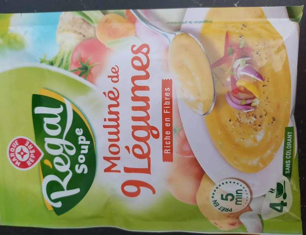 Mouliné de 9 légumes deshy