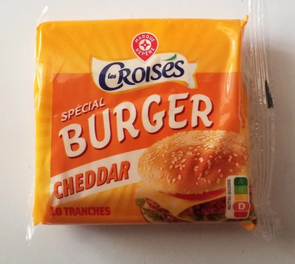 Spécial burger Cheddar, 10 Tranches