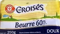 Beurre allégé doux 60% Mat. Gr.