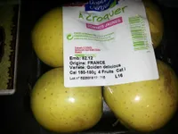 Pommes Jaunes Douceur Du Verger, A Croquer x4
