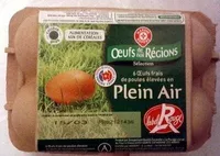 Oeufs plein air Label Rouge x6