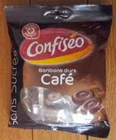 Bonbons durs café sans sucres