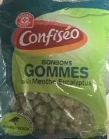 Bonbons gommes acacia menthe eucalyptus - sachet
