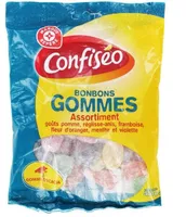 Bonbons gommes acacia assortiment gourmand