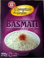 Riz long blanchi basmati x 5 sachets