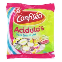 Bonbons striés goûts acidulés