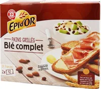 Pains grillés  Blé complet