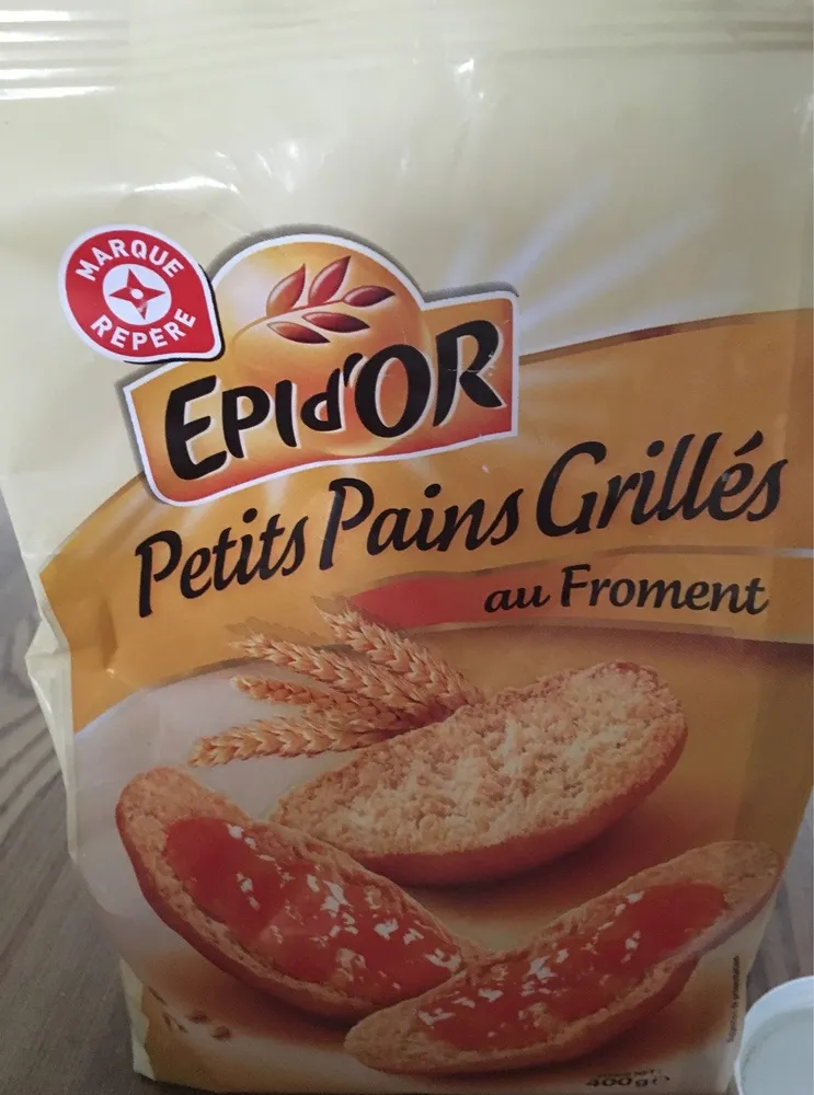 Petits pains grillés
