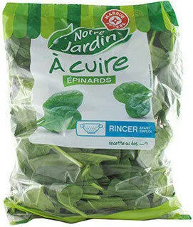 Epinards en feuille à cuire