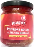 Poivrons rouges et jaunes grillés