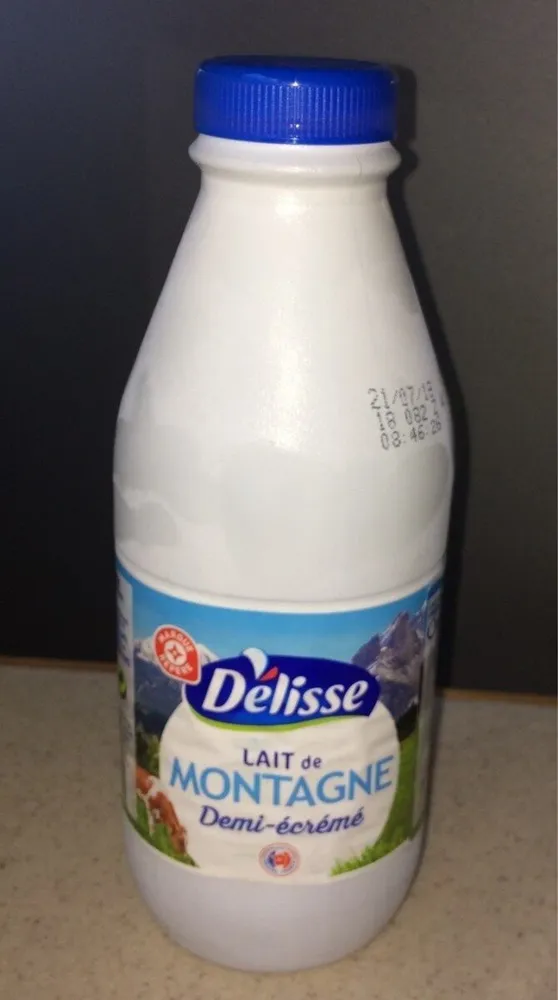 Lait de Montagne demi-écrémé