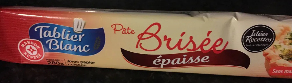 Pâte Brisée épaisse