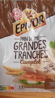 Pain de mie grandes tranches complet