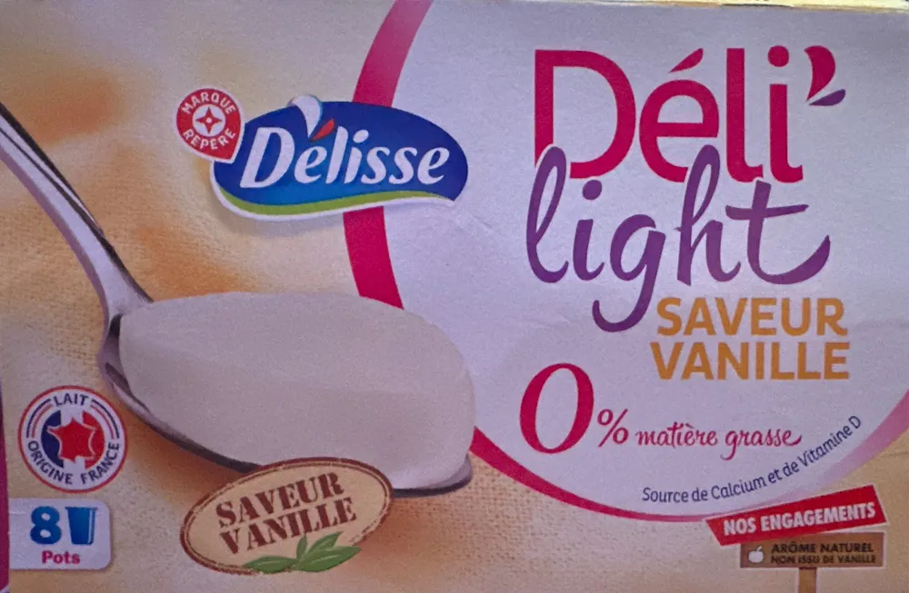 Deli'light saveur vanille