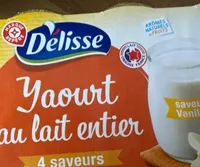 Yahourt au lait entier 4 saveurs