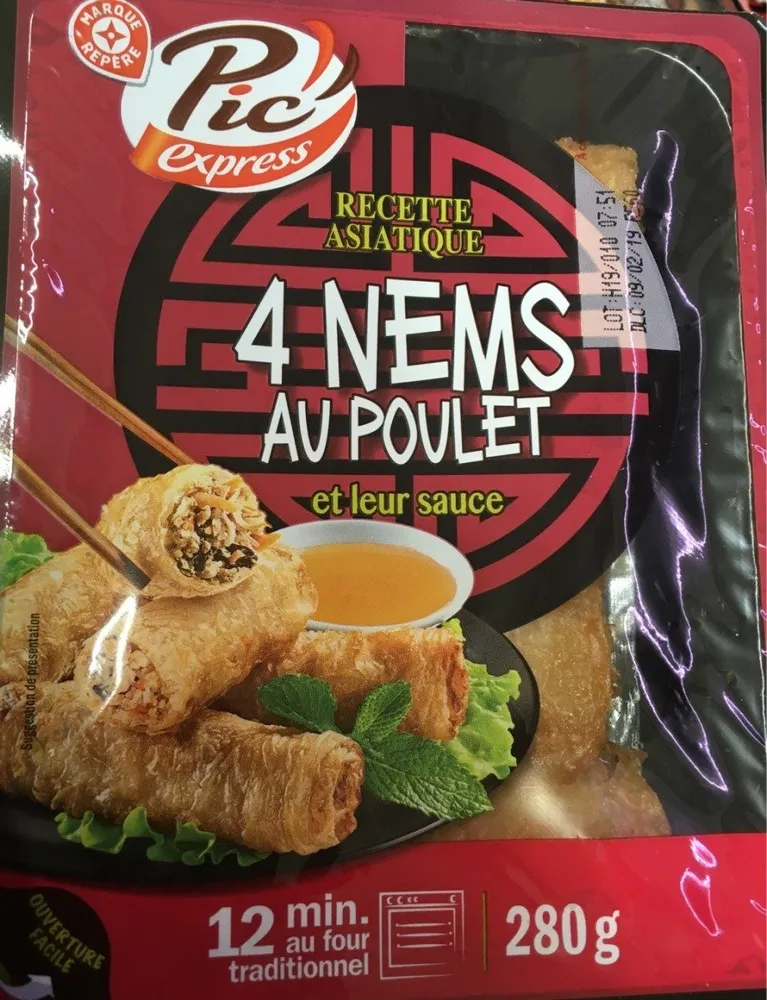 Nems au poulet