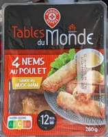 4 Nems au poulet
