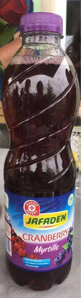Boisson Au Cranberry Myrtille (fruits 20%) 1l