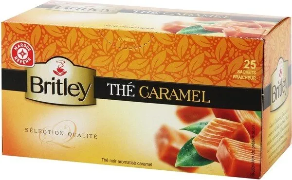 Thé noir saveur caramel