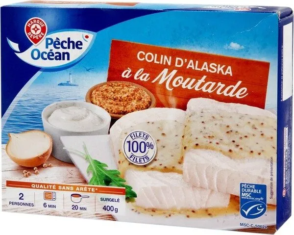 Colin d'Alaska à la moutarde