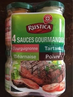 Sauces gourmandes pour viandes 90 ml x 4