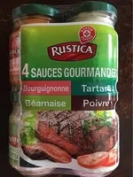 Sauces gourmandes pour viandes 90 ml x 4