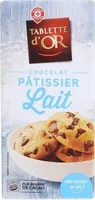 Chocolat au lait pâtissier