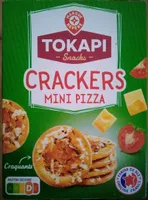 Crackers mini pizza