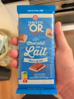 Chocolat au lait extra-fin fourré lait