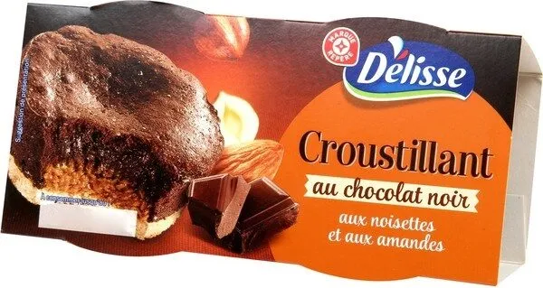 Gâteau croustillant au chocolat x 2