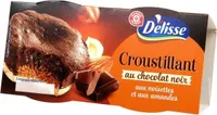 Gâteau croustillant au chocolat x 2