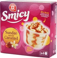 Sundae parfum caramel x 4