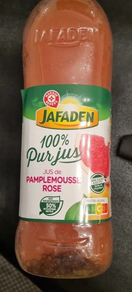 Pur jus de Pamplemousse Rose