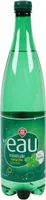Boisson eau minérale naturelle gazeuse aromatisée menthe