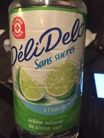 Boisson eau de source arôme naturel de citron vert sans sucres