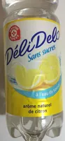 Boisson eau de source arôme naturel de citron sans sucres
