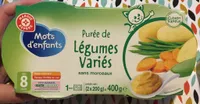 Purée de légumes variés